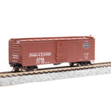 N 40' Steel Boxcar, Set A, NYC, MC, P&E, B&A (4)