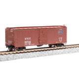 N 40' Steel Boxcar, Set A, NYC, MC, P&E, B&A (4)