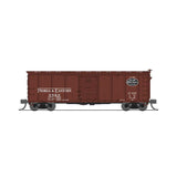 N 40' Steel Boxcar, Set B, NYC, MC, P&E, B&A (4)