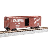 N 40' Steel Boxcar, Set C, NYC, RDG, DLW, NB (4)