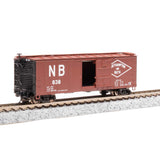 N 40' Steel Boxcar, Set C, NYC, RDG, DLW, NB (4)