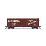 N 40' Steel Boxcar, Set C, NYC, RDG, DLW, NB (4)