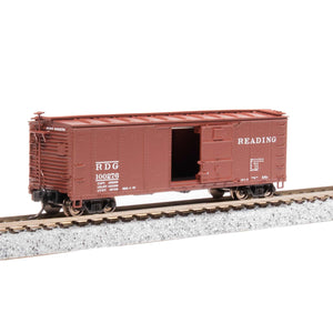 N 40' Steel Boxcar, Set C, NYC, RDG, DLW, NB (4)