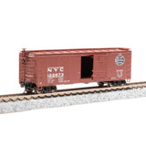 N 40' Steel Boxcar, Set C, NYC, RDG, DLW, NB (4)