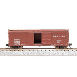 N 40' Steel Boxcar, Set D, NYC, RDG, DLW, NB (4)