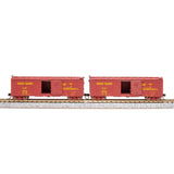 N USRA 40' Steel Boxcar, UP (2)