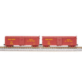 N USRA 40' Steel Boxcar, UP (2)