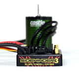 1/10 SV3 Sidewinder Waterproof ESC / 1406-4600Kv Brushless Motor Combo: 4mm Bullet