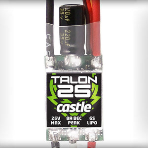 Talon 25-Amp 25V ESC with 8-Amp BEC