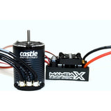 Mamba X Waterproof ESC/1406-2280Kv Sensored Brushless Motor Combo: 4mm Bullet