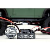 Mamba X Waterproof ESC/1406-2280Kv Sensored Brushless Motor Combo: 4mm Bullet