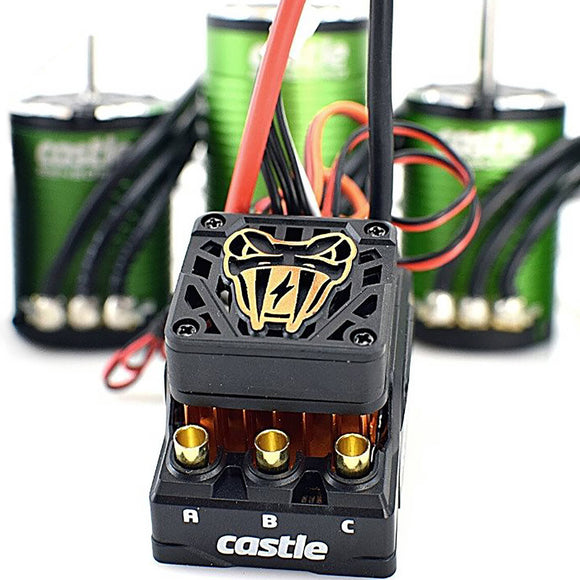 COPPERHEAD 10 Brushless ESC / 1412-3200Kv 5mm Sensored Motor Combo