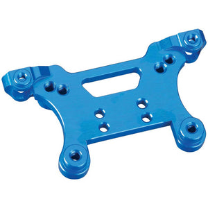 Aluminum Shock Tower Front, Rear Blue SC 4.18