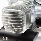 DLE-130cc Twin Gas Engine with Electric Ignition and Mufflers