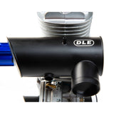 DLE-130cc Twin Gas Engine with Electric Ignition and Mufflers