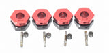 Arrma LIMITLESS 6s - 17mm Hex Hubs (Red infraction typhon senton nuts AR109011