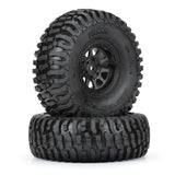 1/10 Fossil Font/Rear 1.9" Crawler Tires MTD 12mm Black Kodiak (2)