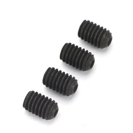 Socket Set Screws, 4mm x 6 (4pk)