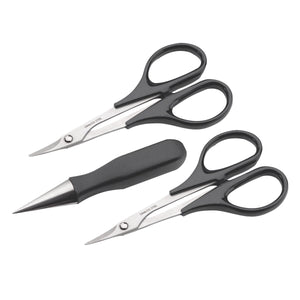 Body Reamer & Scissors Set Curved & Straight