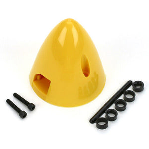 4 Pin Spinner,2-1/4" Yellow