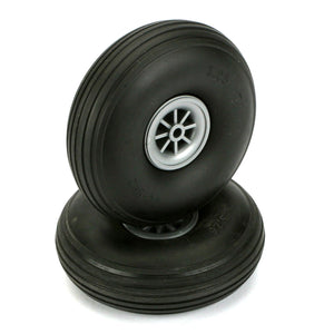 Treaded Wheels, 3-1/4" (2)