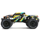 ECX03431T1 1/10 2wd Ruckus MT: Black/Yellow RTR (Only available with store pick-up)