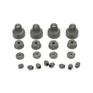 Shock Cap, Piston, Pivot Ball Set: All ECX 1/10 2WD