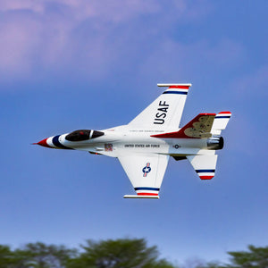 F-16 Thunderbirds 80mm EDF BNF Basic with AS3X and SAFE Select