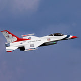 F-16 Thunderbirds 80mm EDF BNF Basic with AS3X and SAFE Select