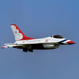 F-16 Thunderbirds 80mm EDF BNF Basic with AS3X and SAFE Select