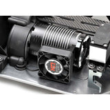 Exo RC Fan Mount V2 Clamp-On Set, Black: 1/8 Motors