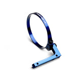 Exo RC Fan Mount V2 Clamp-On Set, Blue: 1/8 Motors