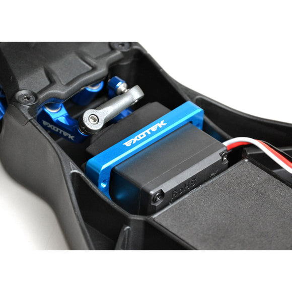 Heavy Duty RC Servo Mount, 7075 1-Piece Design: Team Associated DR10