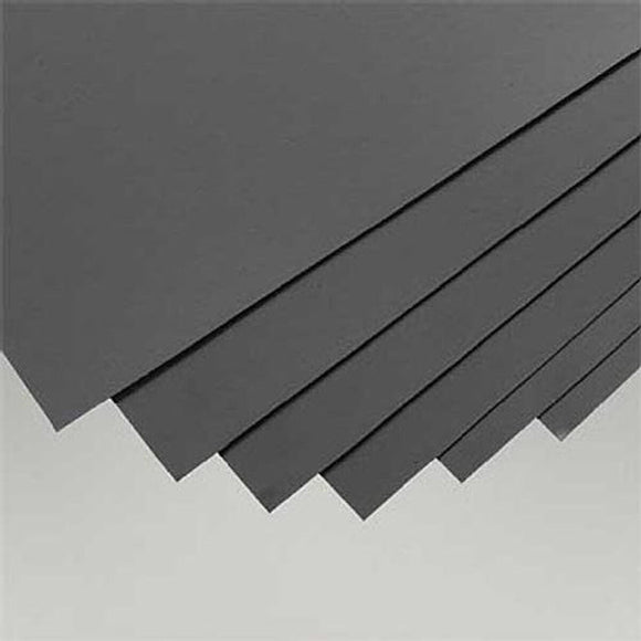 Black Styrene Sheets, .02x8x21