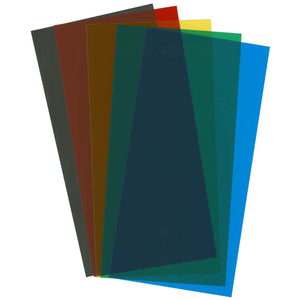 Assortment Transparent Sheets Set 6X12X.010 5 pc