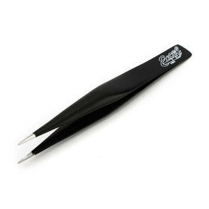 Hollow Handle Tweezers, Black