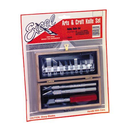 Hobby Knife Set-Carded