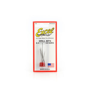 Drill Bit Assorted,#50-62(6)carded