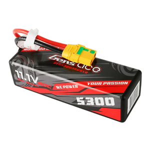 11.1V 5300mAh 3S 60C LiPo: XT90