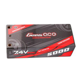 5000mAh 2S 7.4V 60C Shorty: 4mm Bullet