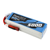 18.5V 5000 mAh 5S 45C LiPo, Soft Pack, Deans