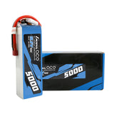 18.5V 5000 mAh 5S 45C LiPo, Soft Pack, Deans