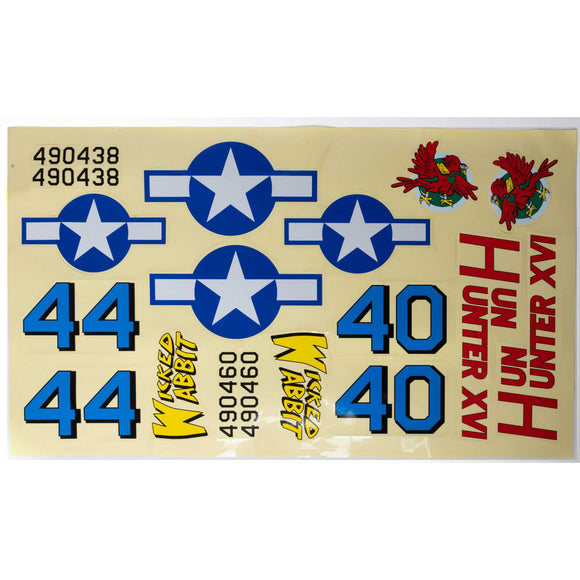 Decal Set: Fun Scale P-47 Thunderbolt