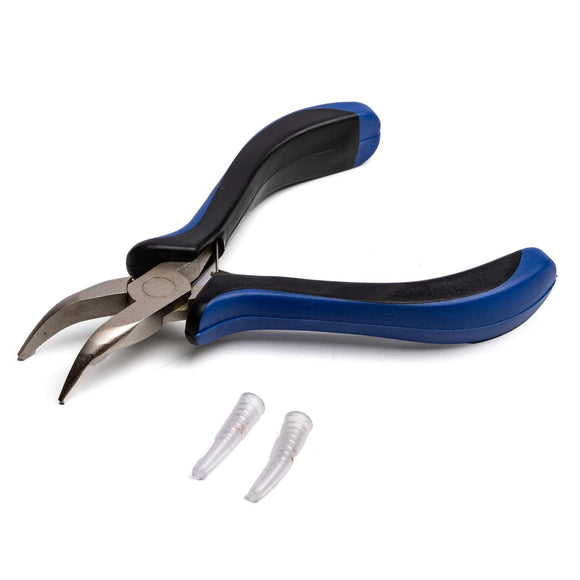 Spring-Loaded Bent Nose Pliers