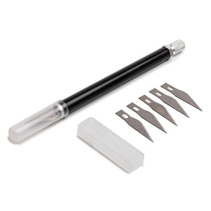 #1 Light Duty Soft Grip Knife With Blades (5)