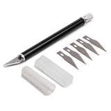 #1 Light Duty Soft Grip Knife With Blades (5)