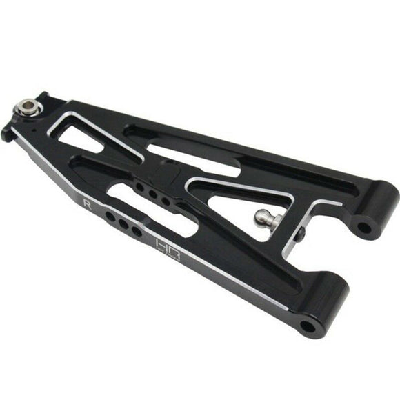 Black Aluminum Lower Front Arms: Losi Super Baja Rey (2)