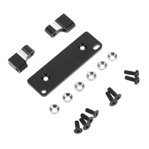 Black Aluminum Servo Mount AX10 RR10 SMT10