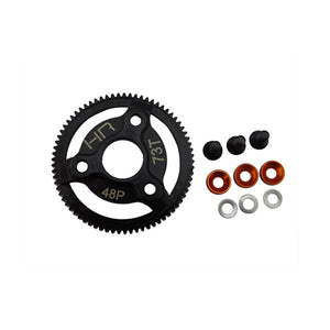 Steel 73T 48P Spur Gear Slash, Orange