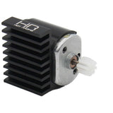 9-Fin 030 Motor Heatsink, Black: SCX24